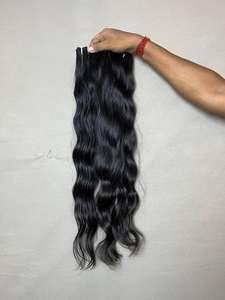 ผมต่อแบบหยักศกเกรดบริสุทธิ์ของชาวอินเดีย20-24นิ้วทุกสี - Product Image 3