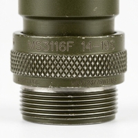 Connecteur circulaire à câble 4 broches série MS MS3106A 22-22 S, étanche IP67, connecteur aviation DIN avec 32 broches