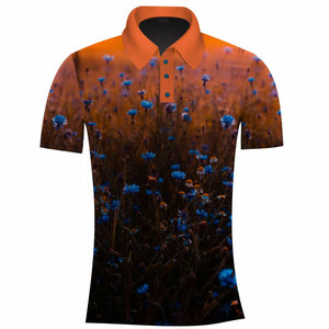 Casual Wear 100% Cotton Sublimation <b>Polo</b> T-Shirt For <b>Men</b> Loose Fit Printed Custom Logo sizes Available Factory T Shirt For <b>Men</b> - Product Image 1