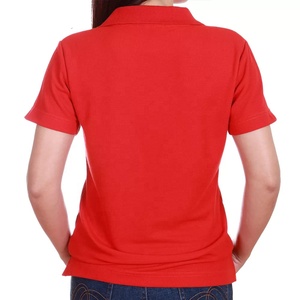 Polos de poliéster 100, venta al por mayor, camiseta Polo de punto, camisetas de poliéster para mujer, logotipo bordado personalizado, camiseta de Golf para hombre - Product Image 4