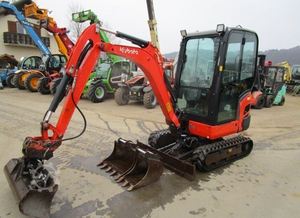 Mini-excavatrices Kubota U35-4 de 3,5 tonnes d'occasion à vendre, deux vitesses (Faible : 1,9 mph / Haute : 2,9 mph) avec changement de vitesse automatique. - Product Image 2