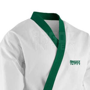 เครื่องแบบคาราเต้ออกแบบใหม่ชุดศิลปะการต่อสู้ชุดกิโมโน Jitsu Jitsu ปรับแต่งโลโก้ได้ - Product Image 6