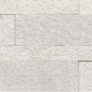 Colección moderna de paneles de pared en blanco y menta 3D Tablero de revestimiento impermeable para exteriores de piedra natural flexible para uso en exteriores - Product Image 1