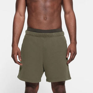 Pantalones cortos de gimnasio ligeros para hombre para verano Tela de poliéster transpirable Patrón sólido personalizable Ecológico - Product Image 6