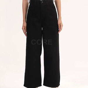 Pantalones vaqueros acampanados de alta calidad para mujer, novedad de 2025, pantalones vaqueros Acampanados para mujer en stock - Product Image 1