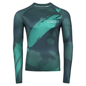 Rashguard de compression respirant multicolores léger pour la salle de sport - Product Image 2
