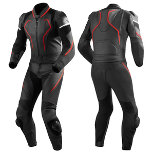 Combinaison de moto coupe-vent de qualité supérieure Combinaison de moto confortable Combinaison de moto en cuir lourd - Product Image 3