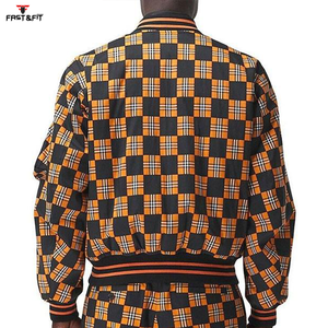 Chaqueta Bomber Informal de Lona con Parches de Moda, Prenda Exterior Unisex - Product Image 3