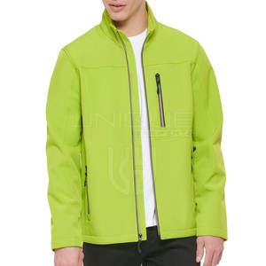 Diseña tu propia chaqueta Softshell transpirable para hombre Chaqueta de invierno Softshell de secado rápido Moq bajo para hombre - Product Image 4