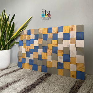 Panneau de mosaïque de revêtement solide de récupération classique de style moderne meubles de maison uniques carreaux de bâtiment de bureau décoratifs salon - Product Image 3