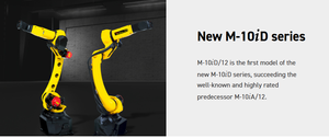 <span class=keywords><strong>Robot</strong></span> compact Fanuc M-10iD/12, charge utile 145 kg, portée 1441 mm, 6 axes avec PLC et moteur, grille personnalisée, protection IP67 pour soudage laser - Product Image 3