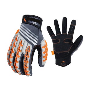 Guantes de Trabajo de Seguridad de Alto Impacto TPR con Textura Arenosa, Antivibración, Nivel de Corte 4 - Product Image 1