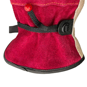 Guantes de trabajo de seguridad hechos de cuero de vaca ideales para soldadura de manejo de maquinaria y trabajo al aire libre - Product Image 6