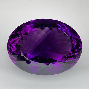 Gema Suelta de Amatista Púrpura Natural de Grado AA, Corte Ovalado, Elegante, para Anillo de Joyería - Product Image 4