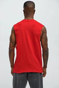 Débardeur personnalisé grande taille pour hommes, décontracté, respirant, séchage rapide pour l'entraînement de fitness et de course à pied en plein air, design personnalisable pour hommes - Product Image 2