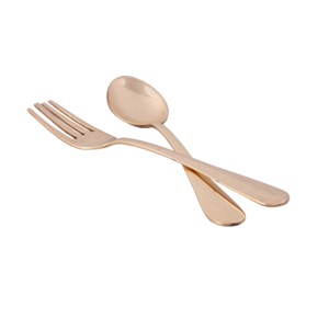 New <b>Plain</b> Flatware Cutlery Set of 2 Piece Latest Design Stainless Steel Cutlery Set Best Quality for Kitchen Restaurant Home - Product Image 2