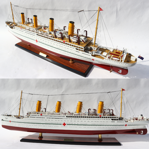 Hmhs britannic đại dương Cruise ship Liner tàu bằng gỗ mô hình 40 "Sơn Handmade Trang trí hiển thị cho nhà sử dụng trong nhà - Product Image 5