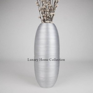 Florero Floral dorado Forma redonda Diseño antiguo Textura Mesa Centro de mesa Suministros decorativos para bodas a precio razonable - Product Image 2