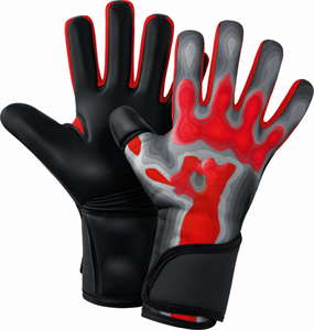 Guantes de Portero de Fútbol Profesionales de Último Diseño, Transpirables, Antideslizantes, de Látex, Personalizables, de Alta Calidad, con Cierre de Gancho y Bucle - Product Image 2