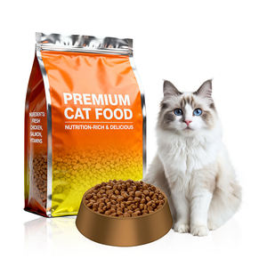 Bolsas de Embalaje al por Mayor Personalizadas, Reutilizables, Impermeables, de Plástico, para Comida Húmeda/Seca para Gatos, con Cierre de Cremallera y Base Cuadrada, para Perros - Product Image 4