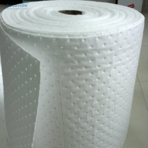 N-FIBER P45 Almohadillas Absorbentes de Aceite de Alta Absorción 1.6L, Control de Derrames de Aceite Industrial, Polipropileno Hidrofóbico, 100 Almohadillas/Caja - Product Image 2