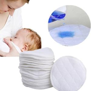 Coussinets de lait maternel respirants et réutilisables pour femmes Coussinets d'allaitement profilés Bandes adhésives pour mamelons emballés individuellement - Product Image 3