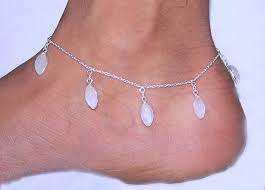 Beautiful Handmade 925 Silver Opal Dangle <b>Anklet</b> Elegant Stone <b>Anklets</b> <b>for</b> <b>Women</b> and Girls Wear in Wedding Party's - Product Image 3