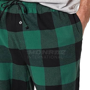 Pantalon en flanelle pour hommes sur mesure taille adultes meilleure vente marque privée style décontracté toile flanelle droite bonne qualité - Product Image 4