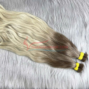 Cheveux vietnamiens ondulés en vrac, super double drawn, cuticules intactes, sans perte, prêts à être expédiés – Tendances actuelles - Product Image 5