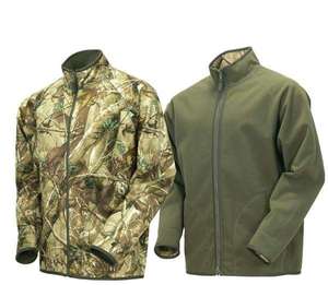 Veste de chasse épaisse Mere Sports pour l'automne, en polaire premium, pour activités de plein air, imprimée - Product Image 1
