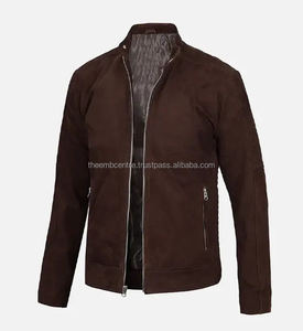 Veste en cuir souple réglable pour hommes Vêtements de mode Dernier style pour l'hiver Veste en cuir pour hommes pour hommes - Product Image 2