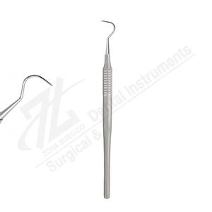 <b>Dental</b> Explorer Single Ended High Quality Stainless Steel Manual <b>Dental</b> Probe for <b>Dental</b> Examination A+ Grade CE Certified - Product Image 1