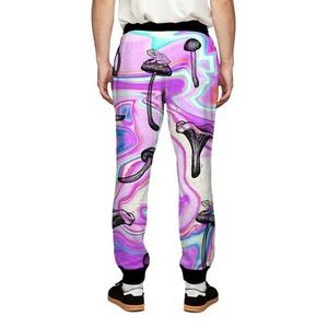 Pantalones Jogger Rectos de Algodón para Hombre de Alta Calidad con Diseño Casual de Lona con Impresión Personalizada por Sublimación, Secado Rápido y Transpirables - Product Image 4