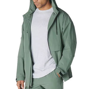 ชุดออกกำลังกายสองชิ้นแบบ OEM สำหรับแบรนด์ที่มี MOQ ต่ำ ชุดวิ่งออกกำลังกาย ชุดฟิตเนส ชุดวิ่ง แจ็คเก็ตกันลมกันน้ำแบบ Anorak พร้อมป้ายกำกับสั่งทำ - Product Image 3