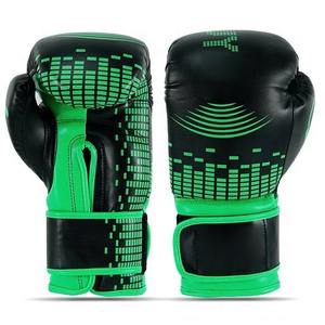Venta al por mayor profesional personalizado impreso 8oz guantes de entrenamiento de cuero de vaca nuevo diseño de PVC para uso deportivo de alta calidad 16oz guantes de boxeo - Product Image 3