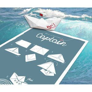 Cómo convertirse en un capitán, impresión artística en papel - Product Image 6