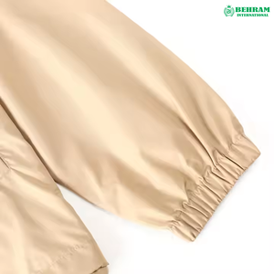 Sweat à capuche zippé épais unisexe en molleton/éponge française, couleur unie, séchage rapide, respirant, décontracté, hiver - Product Image 5