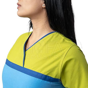 Conjunto de uniforme de hospital para mujer, traje de enfermera hecho de algodón, ropa de trabajo, traje de mujer - Product Image 2