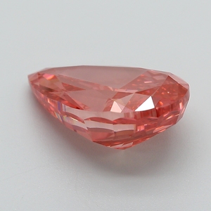 Diamant rose vif fantaisie certifié IGI, cultivé en laboratoire, taille poire, diamant non monté pour la vente en gros de bijoux fins - Product Image 2