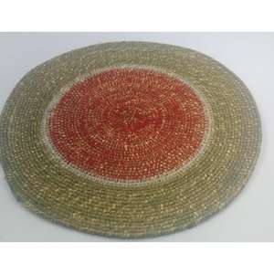 Tapete de Pasto Marino Natural, Tapete Aislante para Mesa, Tapete de Pasto Marino Tejido para Tazas de Té y Aperitivos, Tapete Redondo Decorativo para Mesa a Bajo Precio - Product Image 3