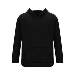 Automne hiver deux pièces ensemble hommes et femmes décontracté polaire chaud solide surdimensionné à capuche survêtement à manches longues Sport à capuche costume - Product Image 3