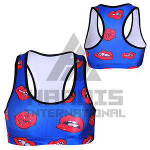 El mejor material, fabricante superior, tasa de fábrica, por sublimación Sujetador deportivo, el último Sujetador deportivo sin costuras de alto soporte más vendido - Product Image 1