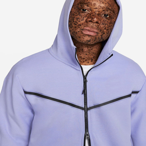 Chándales de lana de tecnología transpirable de secado rápido para hombres, conjunto de dos piezas con logotipo personalizado OEM, ropa deportiva, conjunto de joggers para hombres - Product Image 4