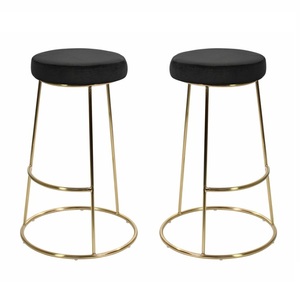 Mobilier de maison de style moderne tabouret décoratif plaqué or pour chambre à coucher salle à manger ou banc de jardin pour la maison tabouret pour s'asseoir - Product Image 6