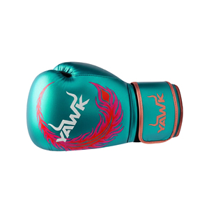 Gants de boxe en cuir de vache personnalisés, évacuation de l'humidité, fermeture au poignet, fermeture à lacets, tailles 10oz-16oz - Équipement de boxe - Product Image 5