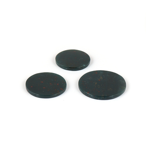 Piedra preciosa negra natural de 12mm al por mayor, forma de moneda redonda, precio de fábrica, ¡Compre Ahora! - Product Image 4