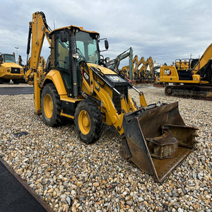 Chargeuse-pelleteuse d'occasion, chargeuse sur chenilles, chargeuse sur roues diesel avec godet et pelle pour travaux de construction et agricoles - Product Image 6