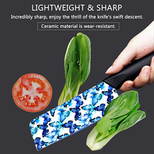 Nouvel ensemble de 6 couteaux de chef en céramique forgée, design innovant, manches en plastique, résistant au lave-vaisselle, ambidextre, pour usage domestique, livraison gratuite - Product Image 5