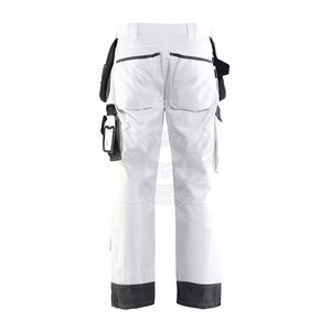 Pantalones de Trabajo Ligeros, Ropa de Seguridad con Cintura Elástica, Diseño Multibolsillos, Tela Flexible, Cómodos para Uso Diario - Product Image 2