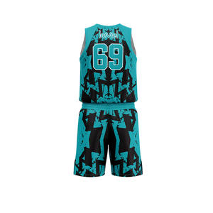 Uniforme de Baloncesto para Hombre, Corte Ajustado, Secado Rápido, Personalizable, con Diseño Transpirable, 100% Poliéster, para Todas las Temporadas - Product Image 2